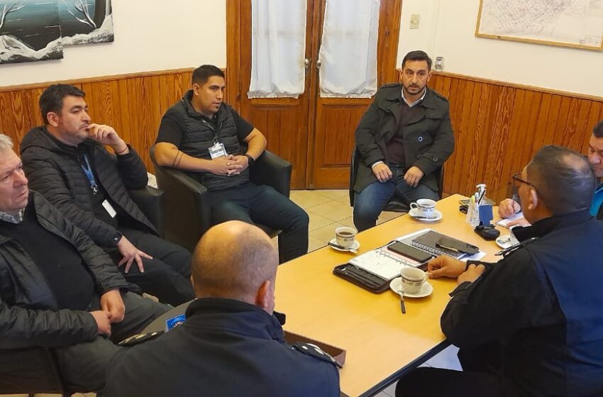  La Unidad Regional de Trelew definió acciones para fortalecer la seguridad de los supermercados