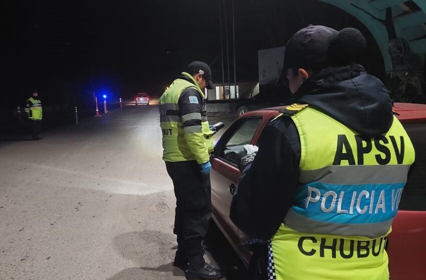  El fin de semana detectaron 11 conductores en estado de ebriedad en Comodoro