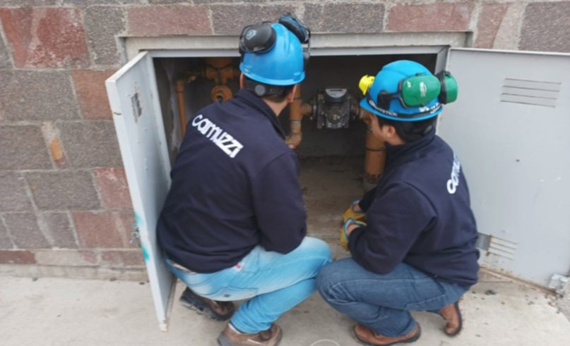  Camuzzi descartó pérdidas de gas en la Escuela N°2 de Comodoro Rivadavia