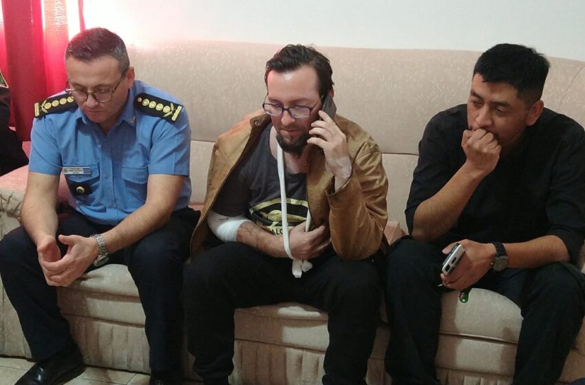  Arcioni y autoridades provinciales felicitaron a los policías intervinientes en un violento hecho en Comodoro Rivadavia