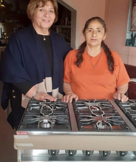  El Gobierno provincial entregó una cocina industrial al Comedor “Todos por los chicos” de Rawson