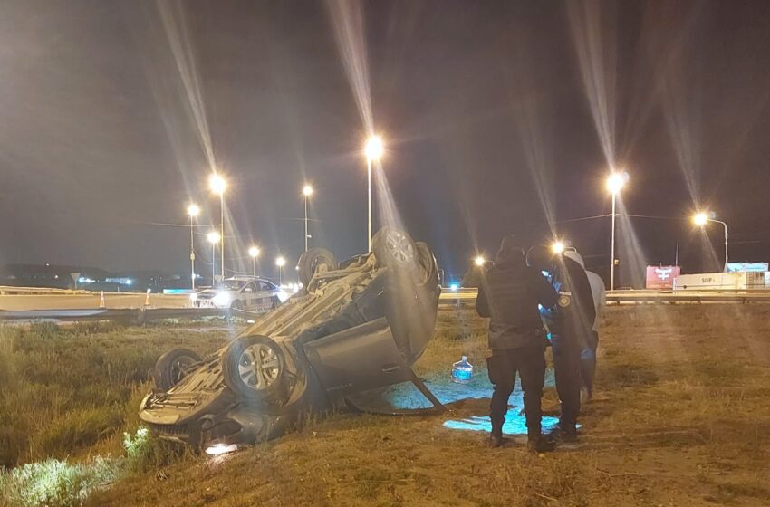  Vuelco en RNN 3 y 26 por estar alcoholizado