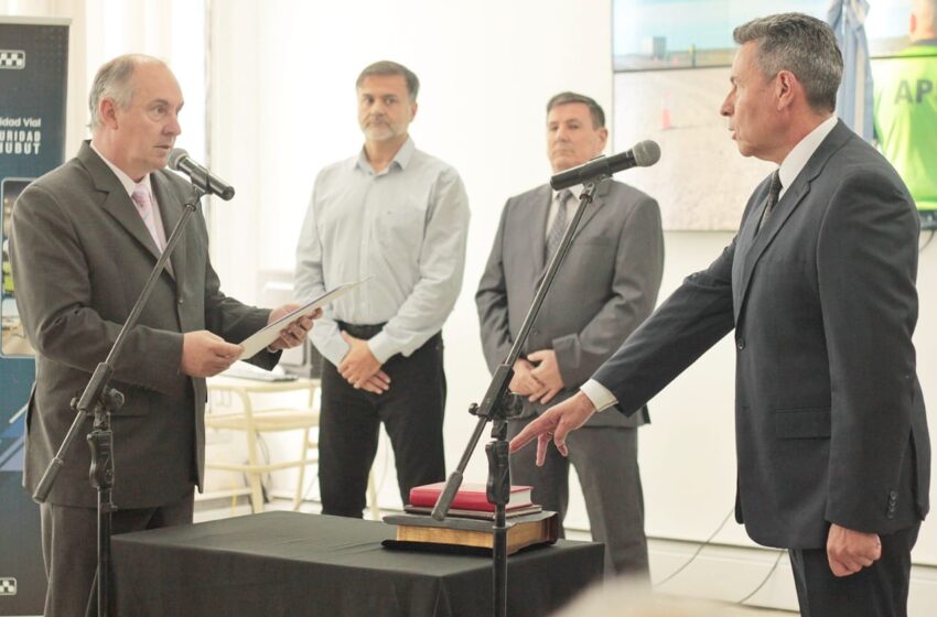  Castro puso en funciones al nuevo Subsecretario de Seguridad Vial de la Provincia