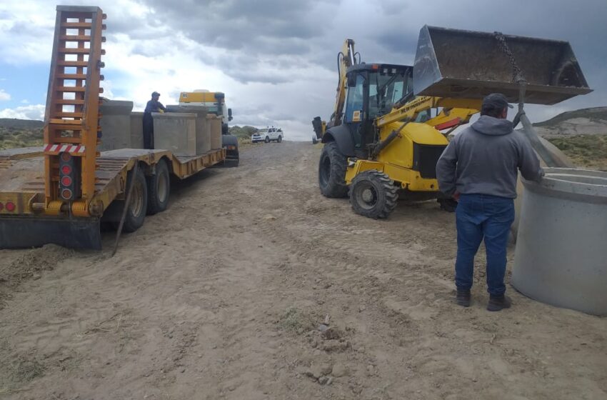  Vialidad Provincial reacondicionó el tramo de Rocas Coloradas hacia el Valle de la Luna