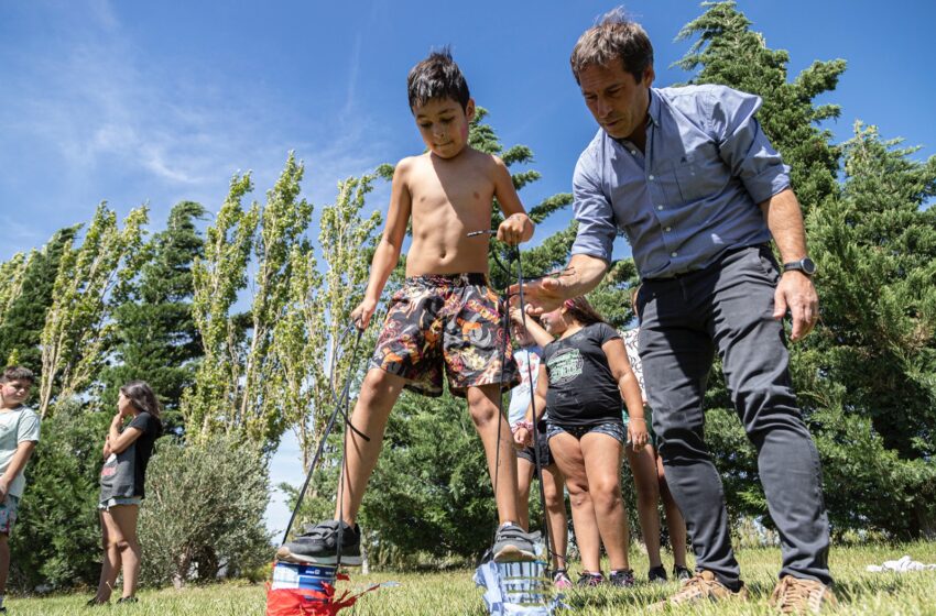  Luque: “Nos pone muy felices ver a los chicos divertirse y sentirse contenidos”