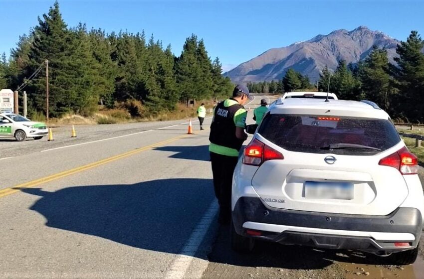  Seguridad Vial: Más de 8 mil vehículos controlados durante el fin de semana en Chubut