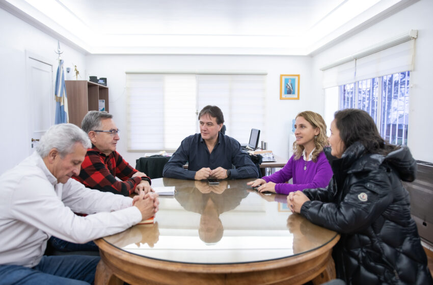  La Asociación TES se reunió con autoridades municipales en Rada Tilly