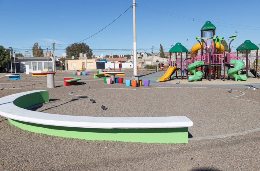  Se avanza en el mantenimiento de los espacios públicos