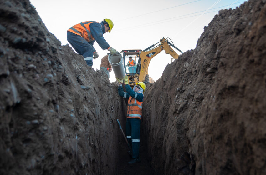  La SCPL realizó obras de redes cloacales para mejorar la urbanización y disminuir el impacto ambiental