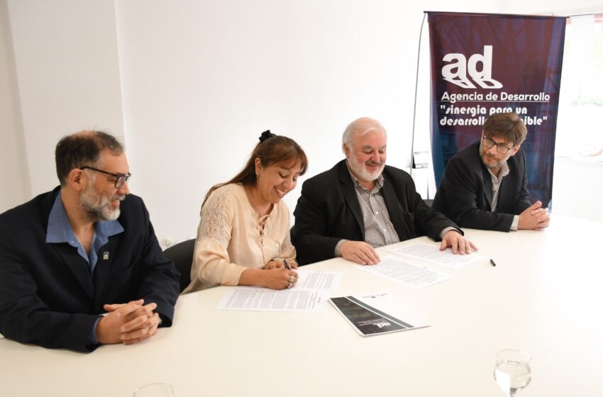  Comodoro Conocimiento y la Agencia de Desarrollo de Caleta Olivia rubricaron convenio de cooperación