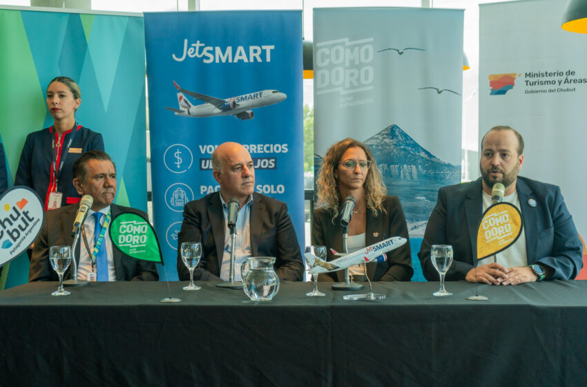  Comodoro suma conectividad con el retorno de la empresa aérea JetSMART