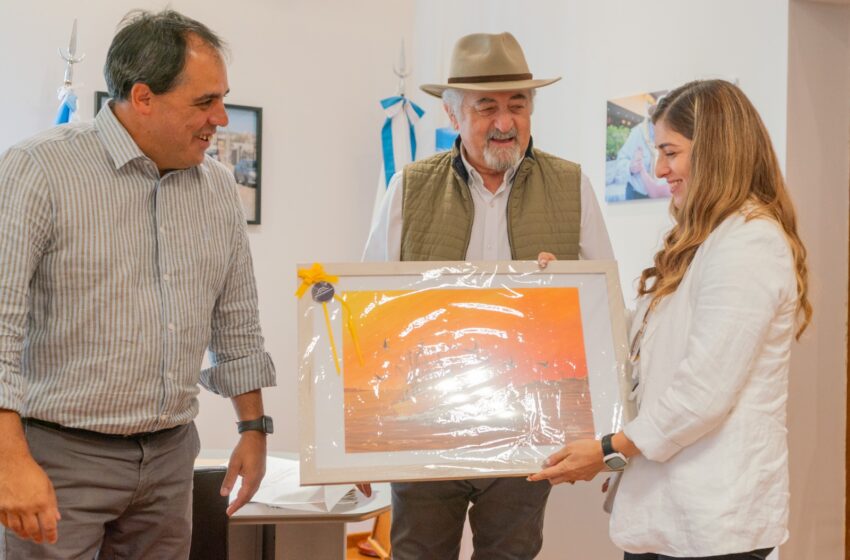  La cónsul chilena Valentina Mora se despide de Comodoro Rivadavia