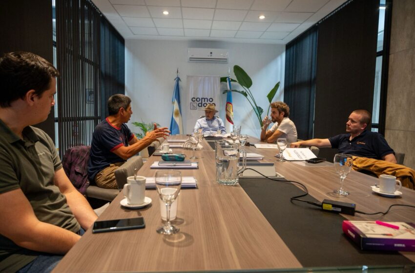  Othar recibió a las empresas que elaboraron un proyecto para avanzar con la obra del camino ARA San Juan