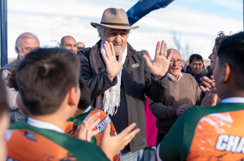  Othar inauguró el playón deportivo de barrio Cerro Solo y ya son cuatro los habilitados este año