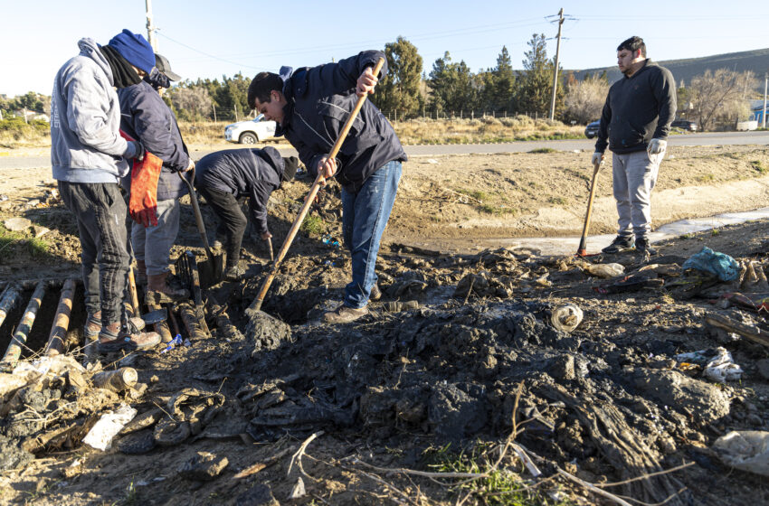  Continúan las tareas de limpieza de pluviales y sumideros en toda la ciudad
