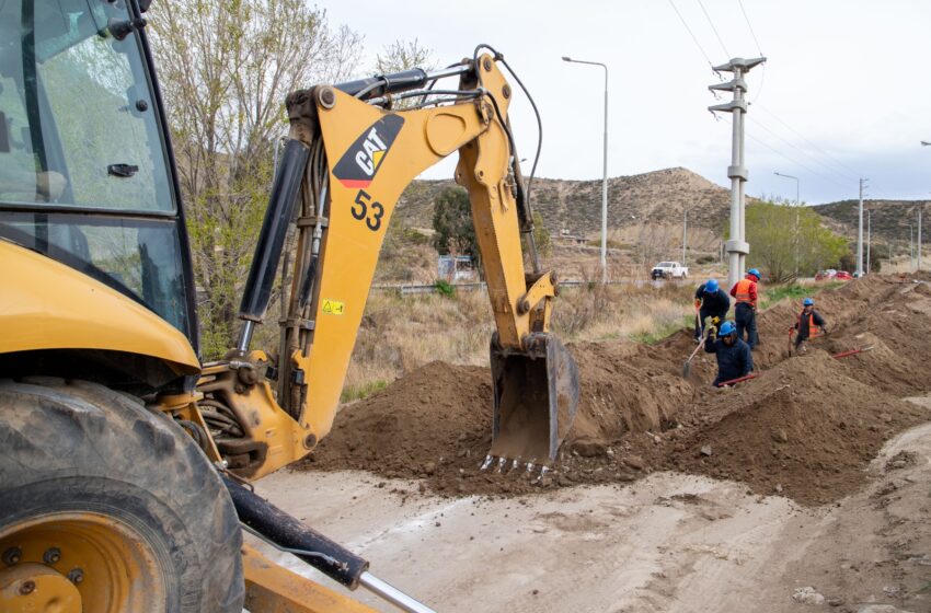  omenzó la ejecución de las obras de agua y cloaca para vecinos de barrio Saavedra