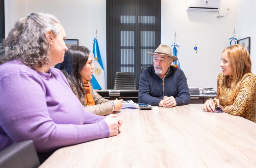  Othar recibió a la referente nacional de UOCRA Mujeres