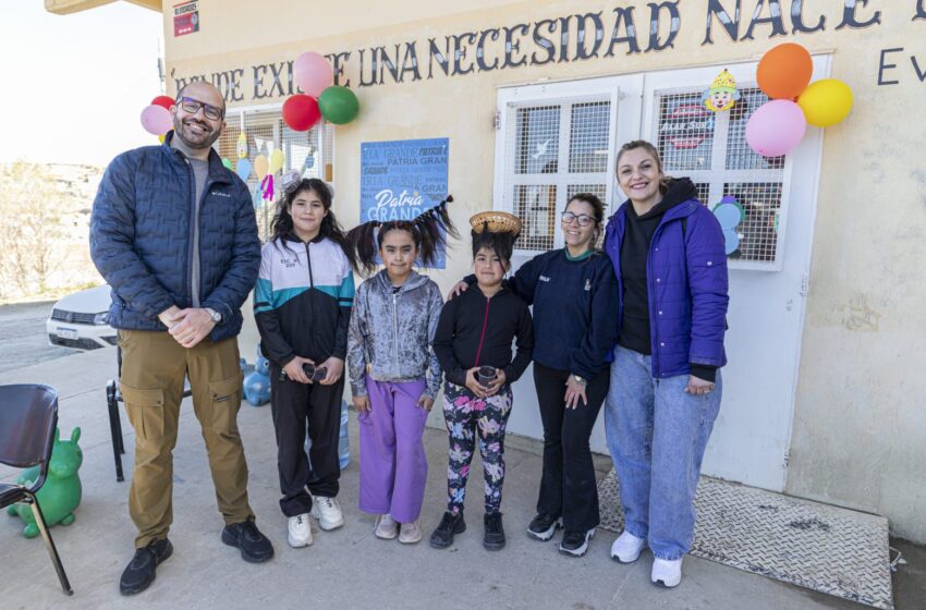 Con juegos y show musical, Patria Grande festejó el Día de las Infancias