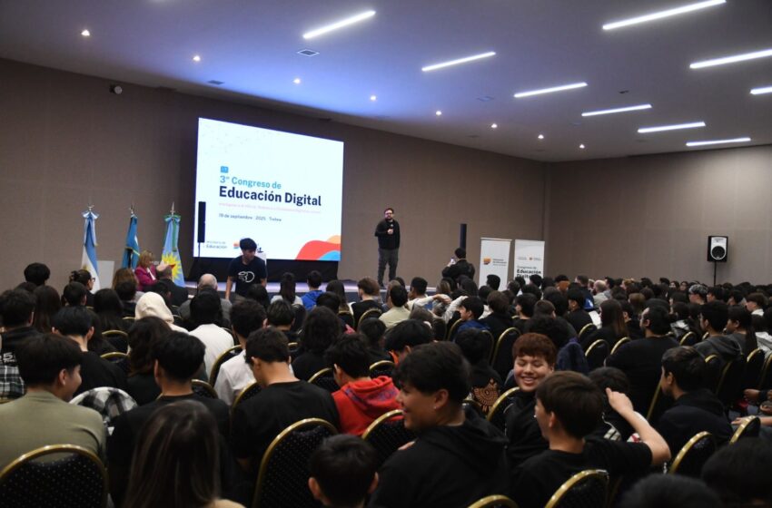  Provincia realizó el 3° Congreso de Educación Digital en Trelew