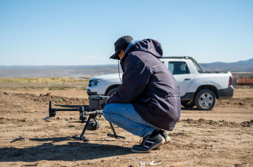  Con el uso de nuevas tecnologías, el Municipio avanza en la planificación de obras para el barrio Radio Estación