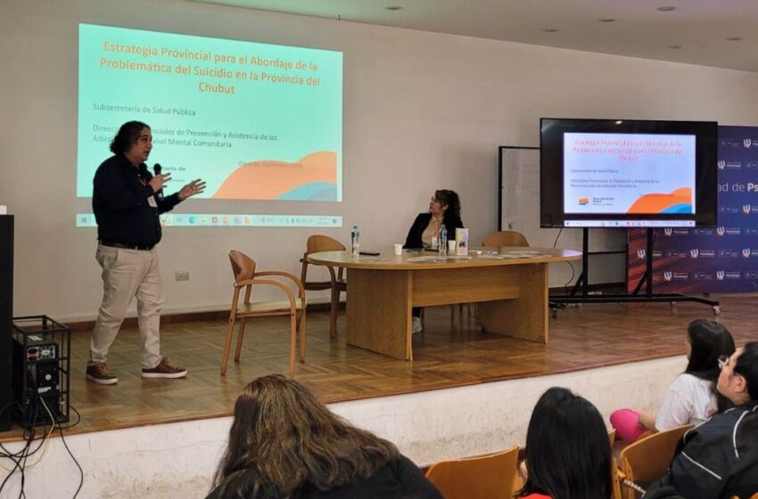 Chubut participó en Córdoba del “V Congreso Internacional sobre Conductas Suicidas y Problemáticas Asociadas”