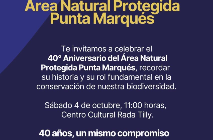  El Área Natural Protegida Punta Marqués celebra 40 años dedicados a la conservación de la naturaleza