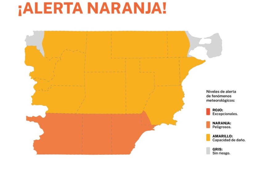  Alerta Naranja por viento