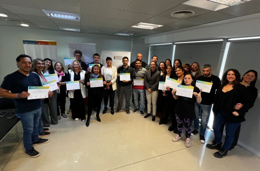  El Gobierno del Chubut entregó certificados del programa “Creando Capacidades Locales”