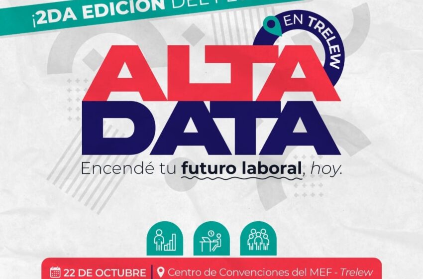  La Fundación Banco del Chubut presenta la 2° edición del Festival ALTA DATA en Trelew