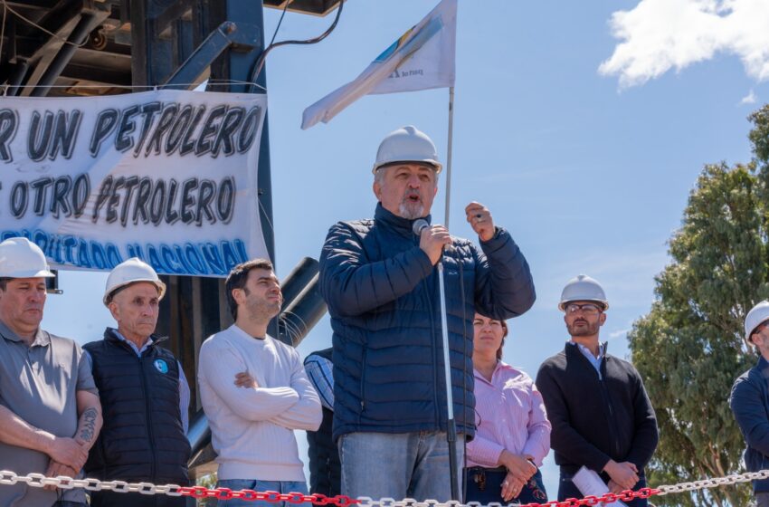  Othar acompañó el anuncio del Primer Pozo No Convencional del Plan Piloto y Recuperación Terciaria en Cerro Dragón