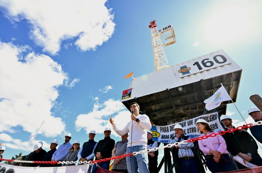  Torres destacó el inicio de la era no convencional en Cerro Dragón y ratificó que «defender el trabajo en nuestra provincia es la prioridad»