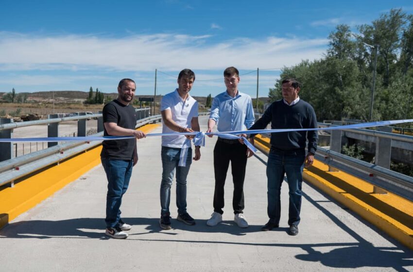 Torres inauguró el puente de 28 de Julio, paralizado por más de una década, y ratificó que «gobernar es dar respuesta a nuestros pueblos, sin distinción partidaria»