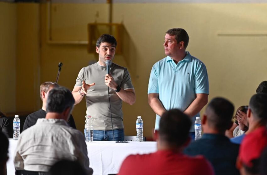  Torres y Biss presentaron la obra de red domiciliaria de gas que beneficiará a más de 590 familias de Rawson