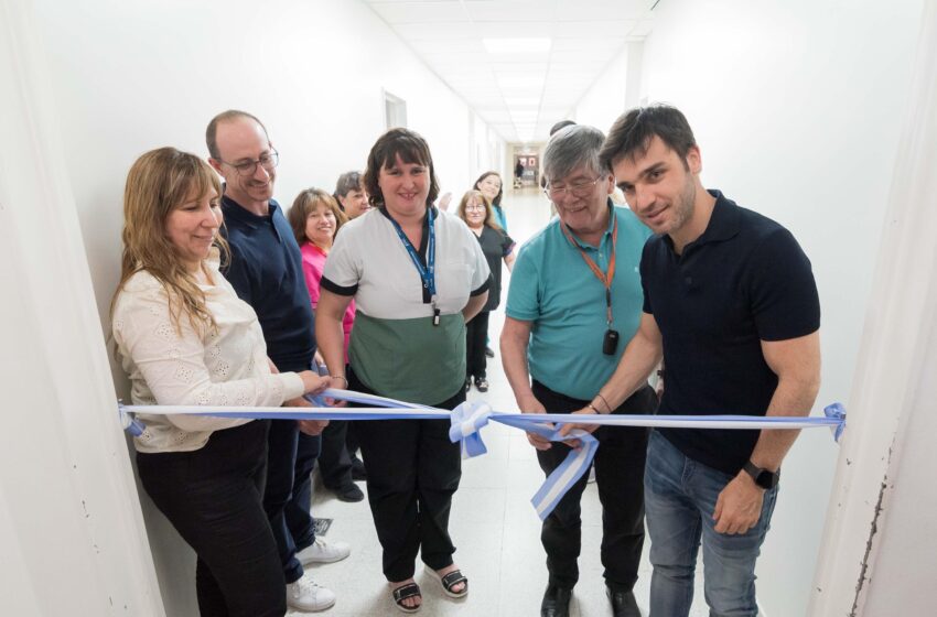  Torres habilitó el sector de Diagnóstico por Imágenes del Hospital Alvear de Comodoro Rivadavia esperado hace más de 15 años