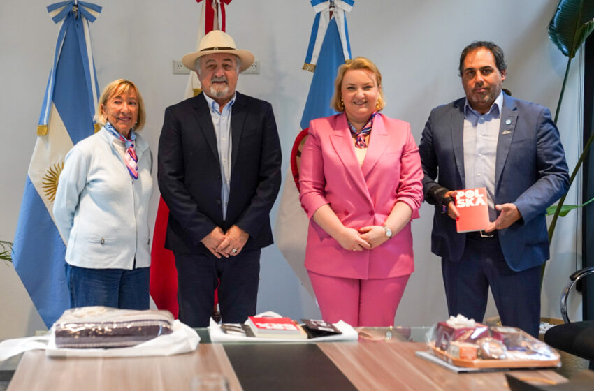  Othar recibió a la cónsul de Polonia y avanzan en una agenda común de cooperación