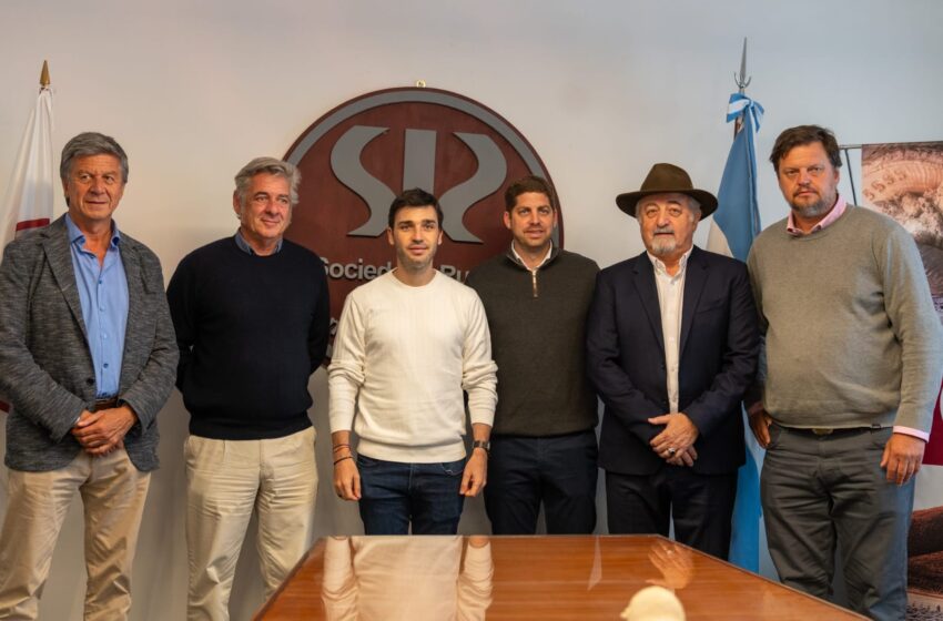  Municipio y provincia coordinan acciones de apoyo a la Sociedad Rural