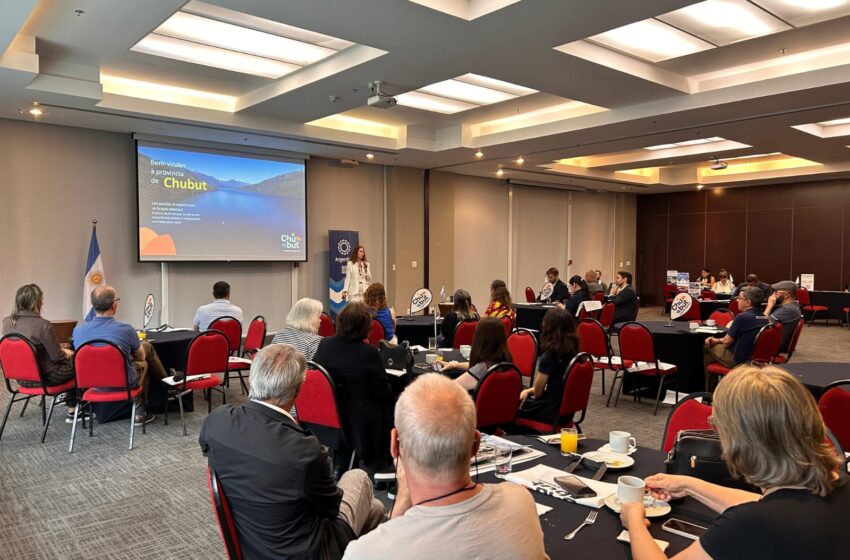  Chubut presentó su potencial turístico en Brasil