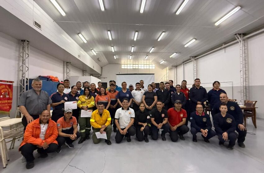  El Gobierno del Chubut fortalece la operatividad en incendios forestales con un curso nacional de alta exigencia