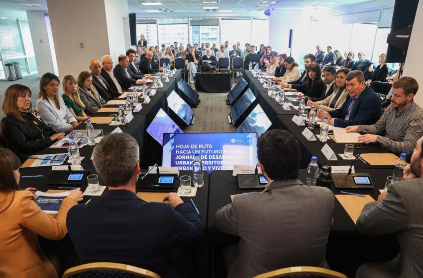  Activa participación de Chubut en la Jornada de Desarrollo Urbano Territorial impulsada por el CFI