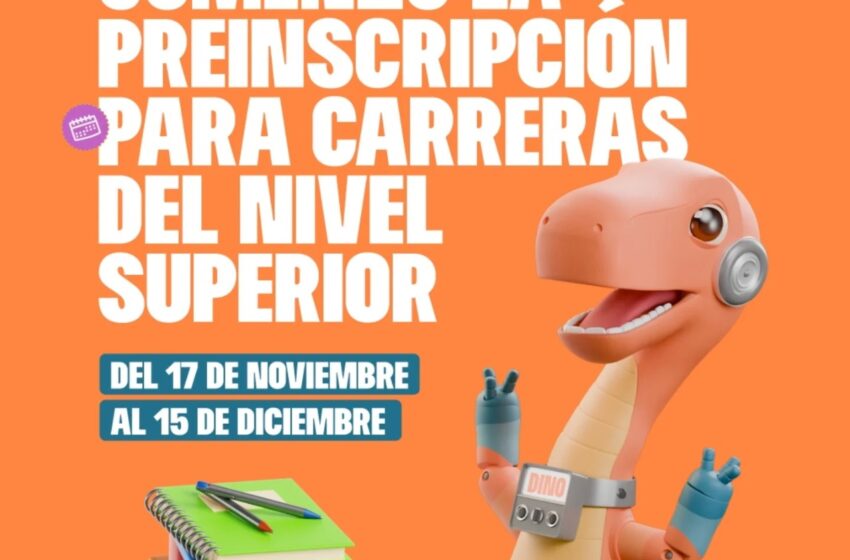  Ciclo Lectivo 2026: ya se encuentra abierta la preinscripción para tecnicaturas y profesorados en Chubut