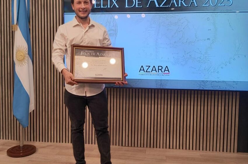  Investigador del CIEFAP fue distinguido con prestigioso premio