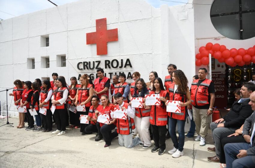  El Municipio acompañó la conmemoración por los 81 años de la Cruz Roja Filial Comodoro Rivadavia y el Día del Voluntariado