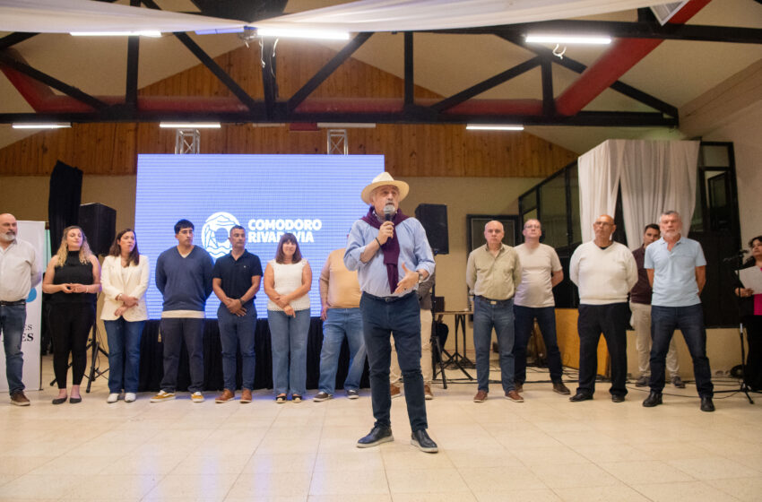  El intendente Othar Macharashvili agasajó las Asociaciones Vecinales de Comodoro Rivadavia