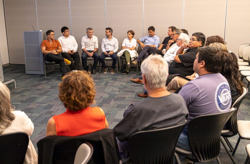  La Municipalidad encabezó una reunión de seguimiento y avances del Distrito Salud