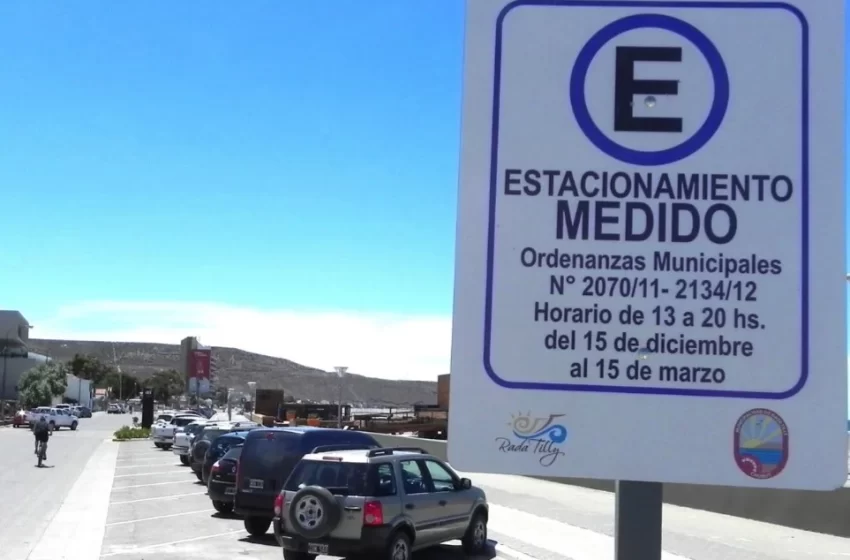  Nueva temporada del Sistema de Estacionamiento Medido en Rada Tilly