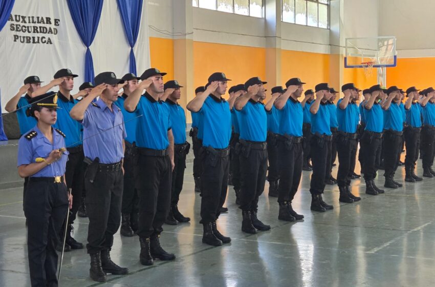  Egresaron 59 nuevos agentes de la Policía del Chubut en Esquel