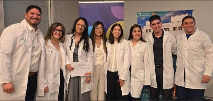  El Hospital Regional de Comodoro Rivadavia entregó certificados a 12 nuevos especialistas de la salud