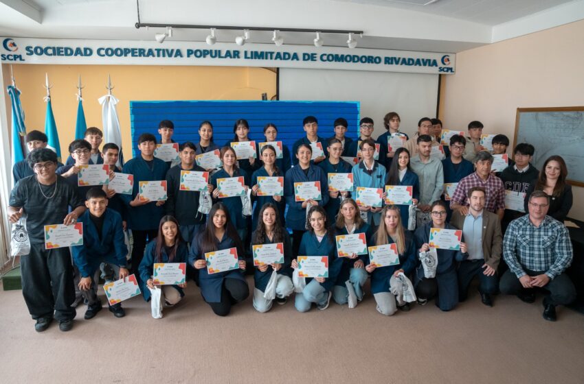  La SCPL celebró el cierre de las prácticas profesionalizantes de estudiantes de nivel secundario 2025