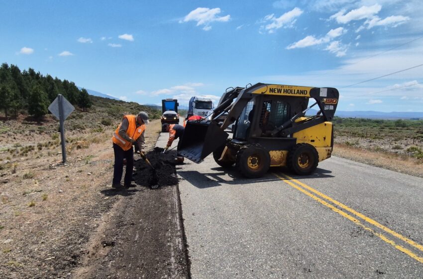  VIALIDAD NACIONAL REALIZÓ TRABAJOS DE MEJORA EN LA RN 40 ENTRE ESQUEL Y EPUYÉN