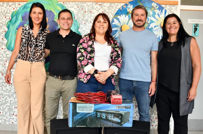  Lotería del Chubut entregó equipamiento a instituciones de Trelew